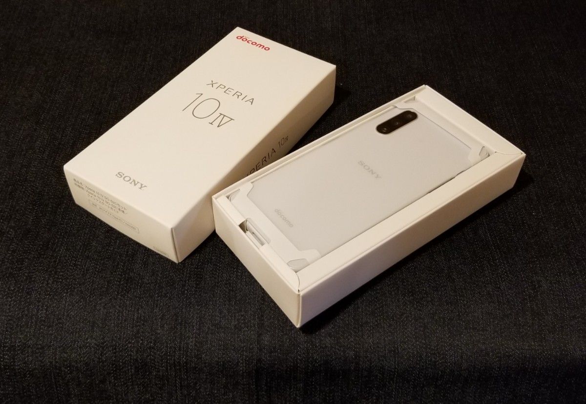 新品未使用/SIMフリー】docomo 5G Xperia 10 Ⅳ SO-52C/ホワイト 新品未使用/SIMフリー】docomo 5G Xperia 10 Ⅳ SO-52C/ホワイト