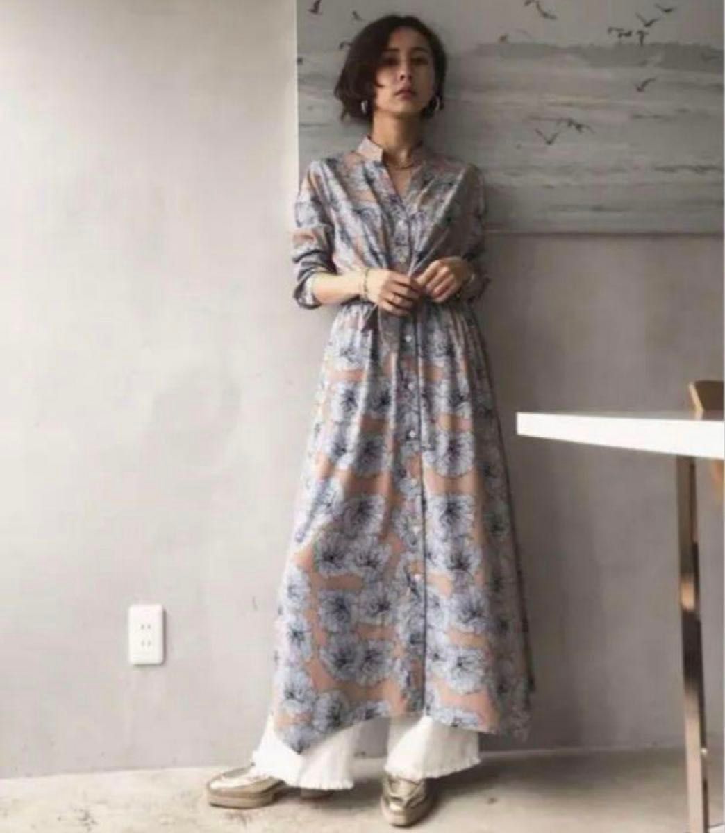 AMERI TIE SHIRT DRESS(アメリヴィンテージ タイ シャツ AMERI TIE SHIRT DRESS(アメリヴィンテージ タイ シャツ
