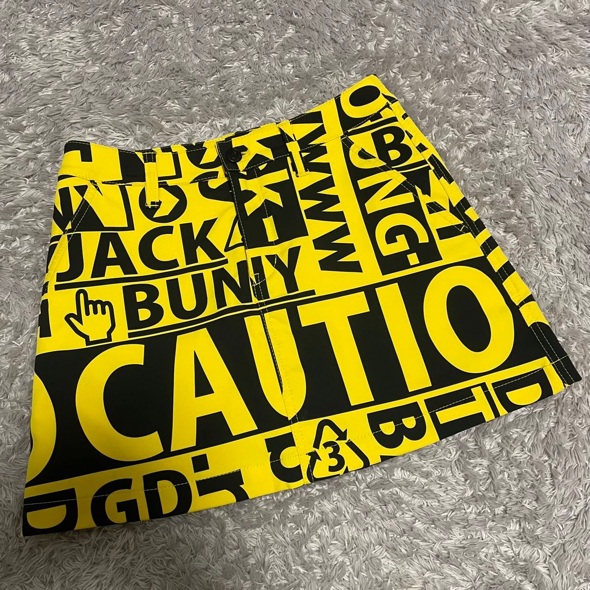極美品 JACK BUNNY ジャックバニー インナー付 スカート 総柄 極美品 JACK BUNNY ジャックバニー インナー付 スカート 総柄