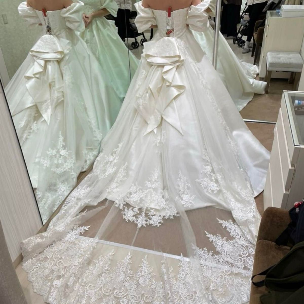 超美品 Vieux Paris 高級ウェディングドレス 8-10号|Yahoo 超美品 Vieux Paris 高級ウェディングドレス 8-10号|Yahoo