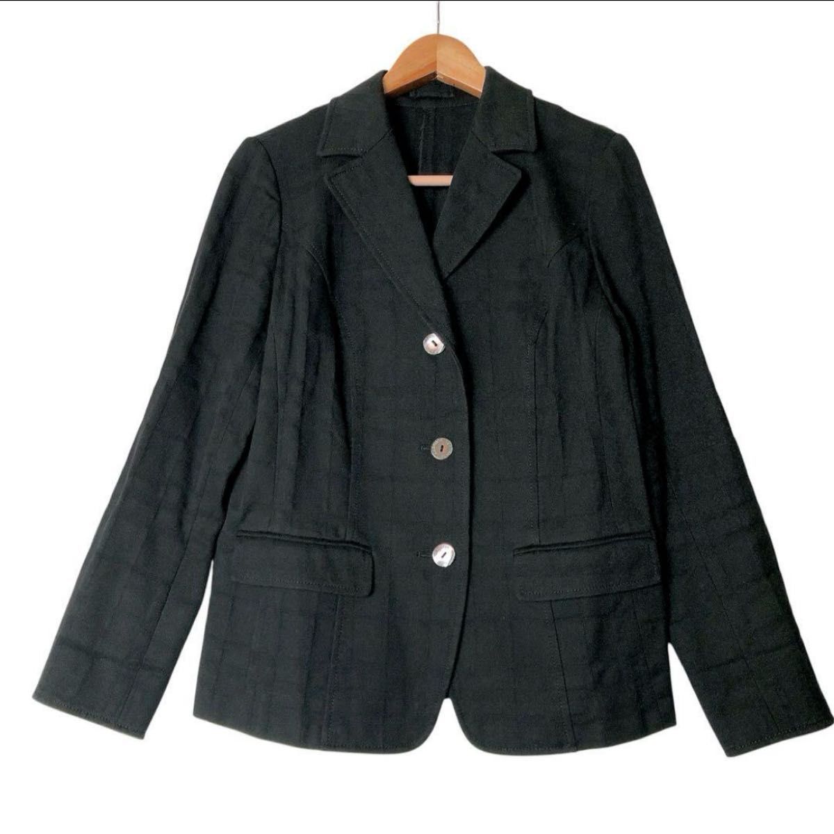 BURBERRY LONDON シャドーチェック テーラードジャケット BURBERRY LONDON シャドーチェック テーラードジャケット