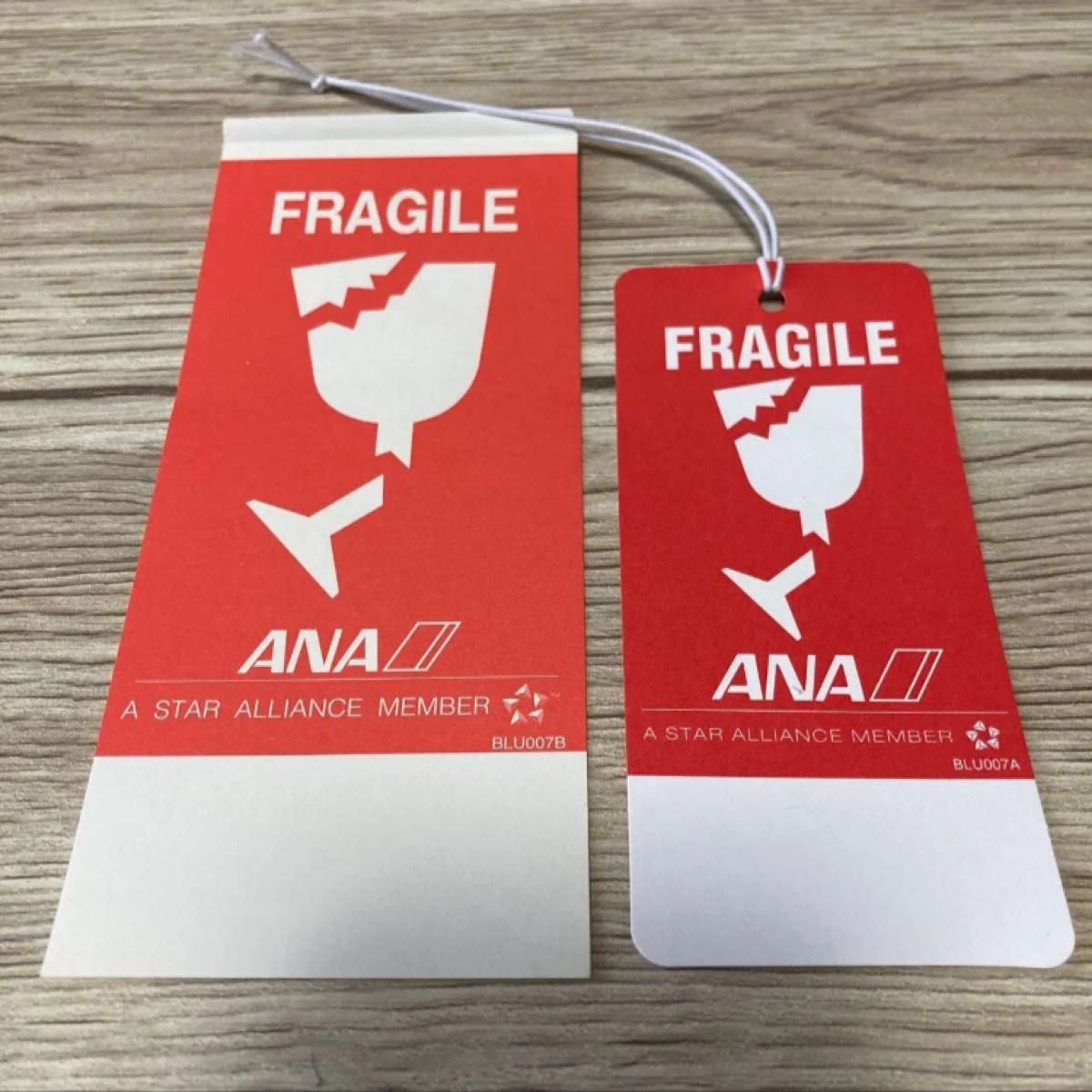 ANA 全日空 取注 取扱注意 ステッカー シール タグ 非売品 レア ANA 全日空 取注 取扱注意 ステッカー シール タグ 非売品 レア