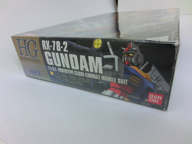 ガンダム　RX-78-2　’GUNDAM'　E.F.S.F.PROTOTYPE　CLOSE-COMBAT MOBILE SUIT　HG　1/144スケール　バンダイ_画像8