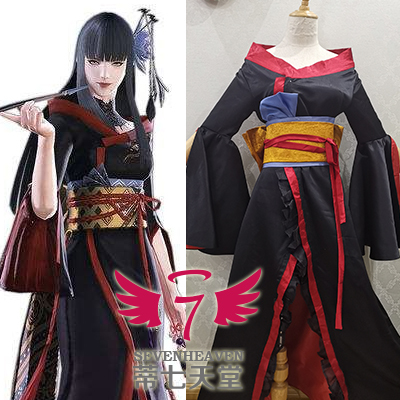 修正版高品質 ファイナルファンタジーXIV FF14 ヨツユ Yotsuyu コスプレ衣装風(ウィッグ 靴別売り)_画像1