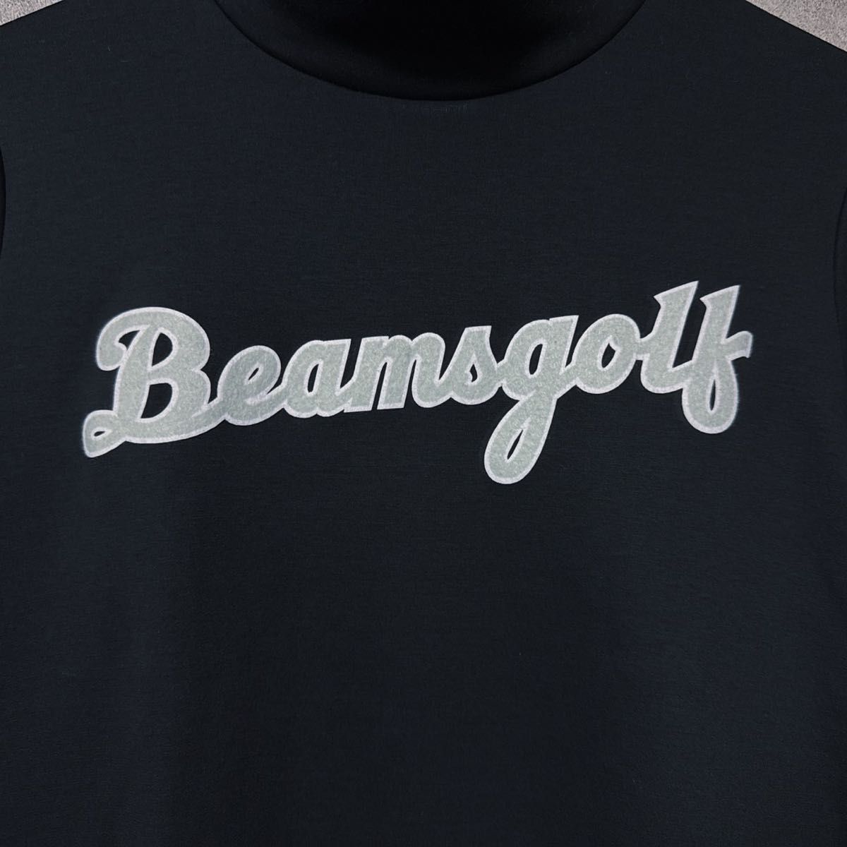 BEAMS GOLF ビームスゴルフ ロゴ モックネック 長袖 シャツ BEAMS GOLF ビームスゴルフ ロゴ モックネック 長袖 シャツ
