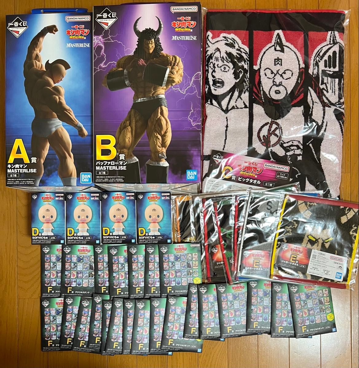 一番くじ A賞 キン肉マン B賞 バッファローマン MASTERLISE A賞 一番くじ A賞 キン肉マン B賞 バッファローマン MASTERLISE A賞