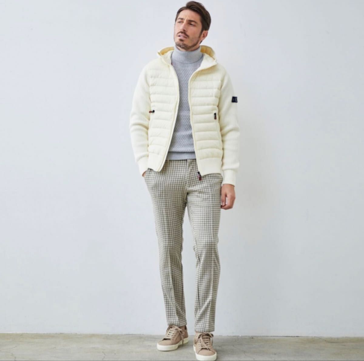 40%OFF》g-stage 【ダウン90% フィルパワー700】ニットコンビ 40%OFF》g-stage 【ダウン90% フィルパワー700】ニットコンビ