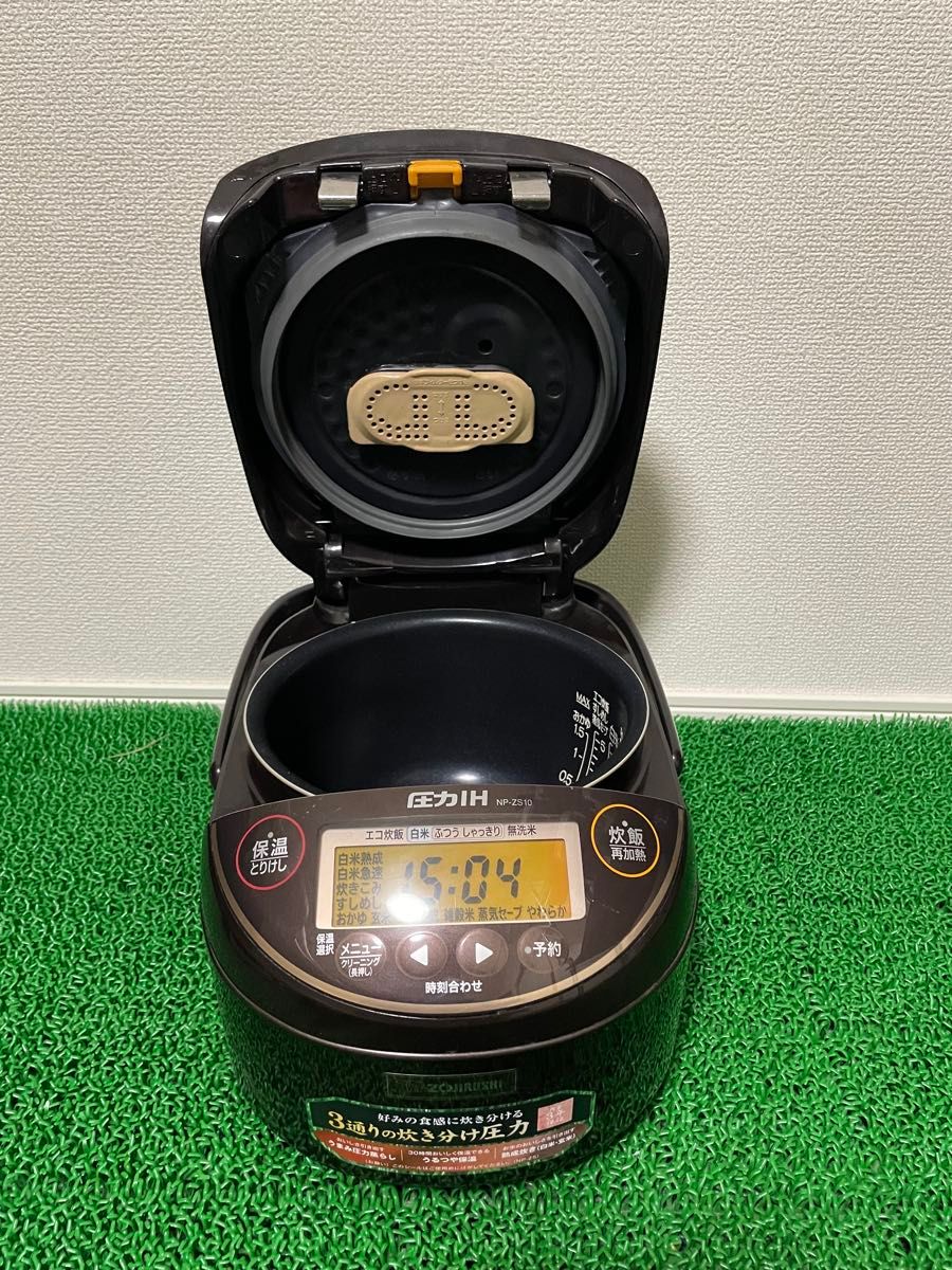 ZOJIRUSHI NP-ZS10-TD 圧力IH炊飯ジャー 2018年製|Yahoo!フリマ ZOJIRUSHI NP-ZS10-TD 圧力IH炊飯ジャー 2018年製|Yahoo!フリマ