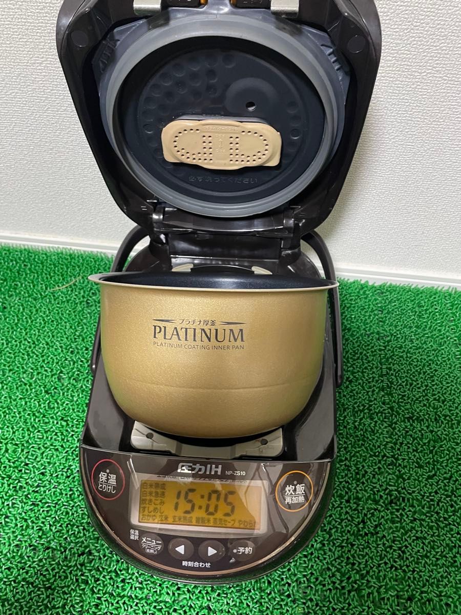 ZOJIRUSHI NP-ZS10-TD 圧力IH炊飯ジャー 2018年製|Yahoo!フリマ ZOJIRUSHI NP-ZS10-TD 圧力IH炊飯ジャー 2018年製|Yahoo!フリマ