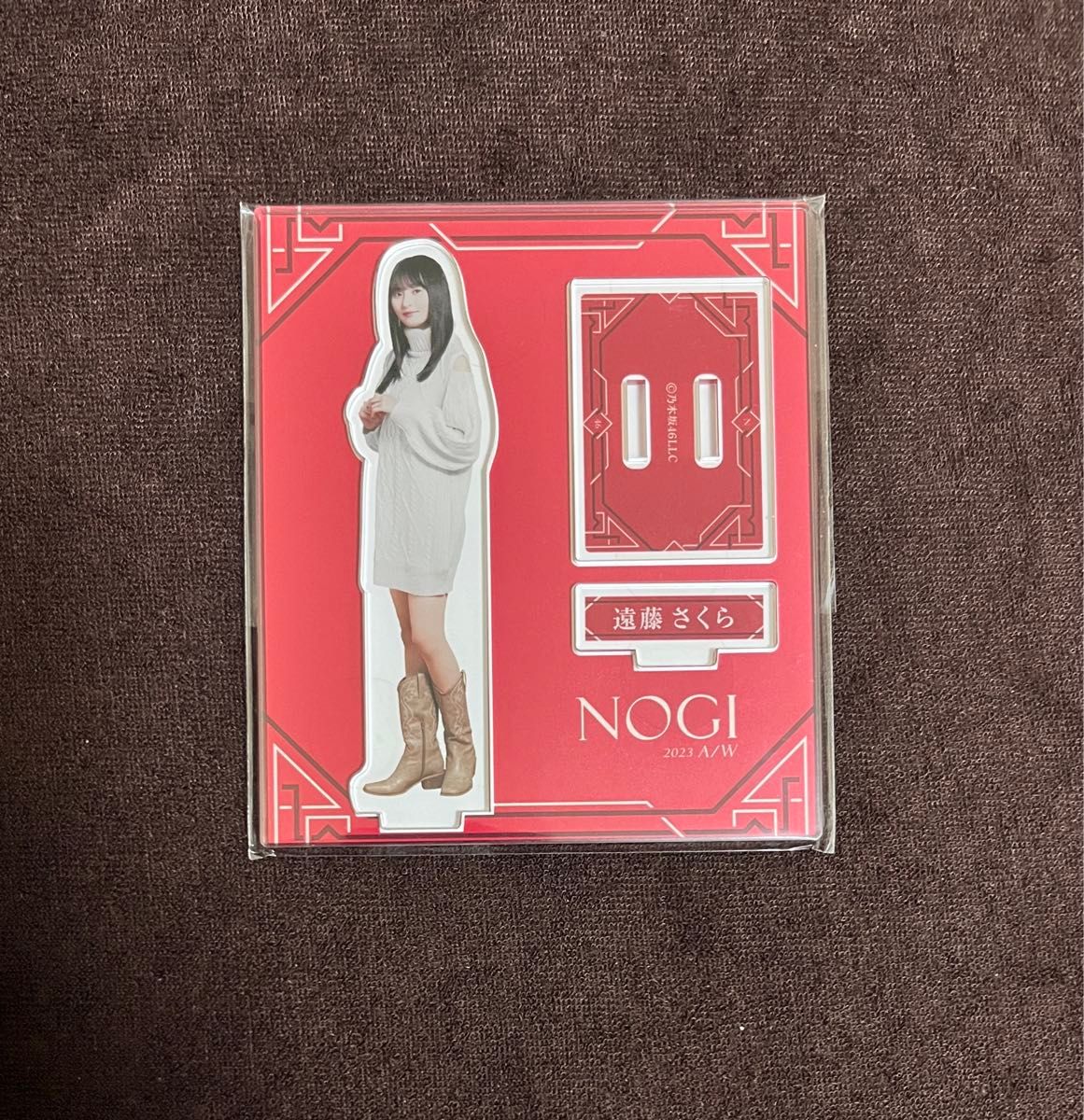 乃木坂46 遠藤さくら アクリルスタンド のぎbox NOGI 2023 A/W 乃木坂46 遠藤さくら アクリルスタンド のぎbox NOGI 2023 A/W