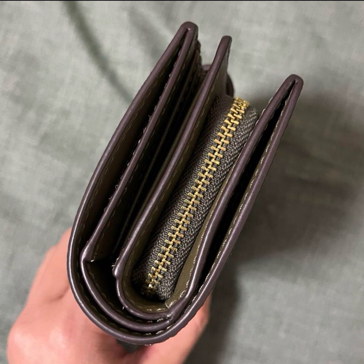 MICHAEL KORS 折り財布 カーキ グリーン 二つ折り財布 MK柄 MICHAEL KORS 折り財布 カーキ グリーン 二つ折り財布 MK柄