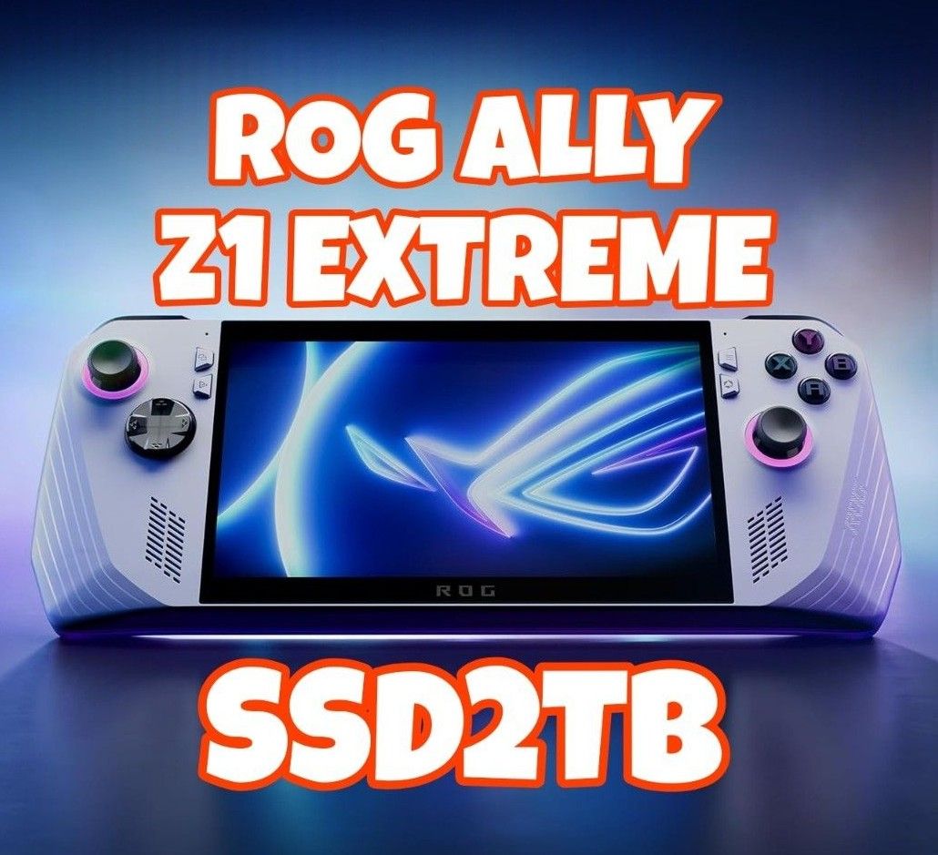ROG Ally Z1 Extreme SSD 2TB換装 Z1E512 上位モデル ゲーミング ROG Ally Z1 Extreme SSD 2TB換装 Z1E512 上位モデル ゲーミング