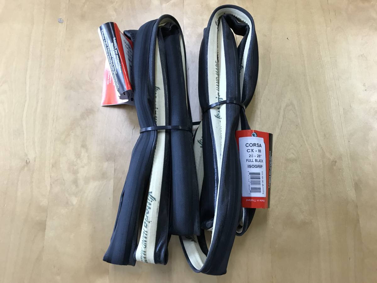 【即発送可能】 2本セット ビットリア VITTORIA BLACK 25C CX3 CORSA 700C(チューブラー) 【即発送可能】 2本セット ビットリア VITTORIA BLACK 25C CX3 CORSA 700C(チューブラー)