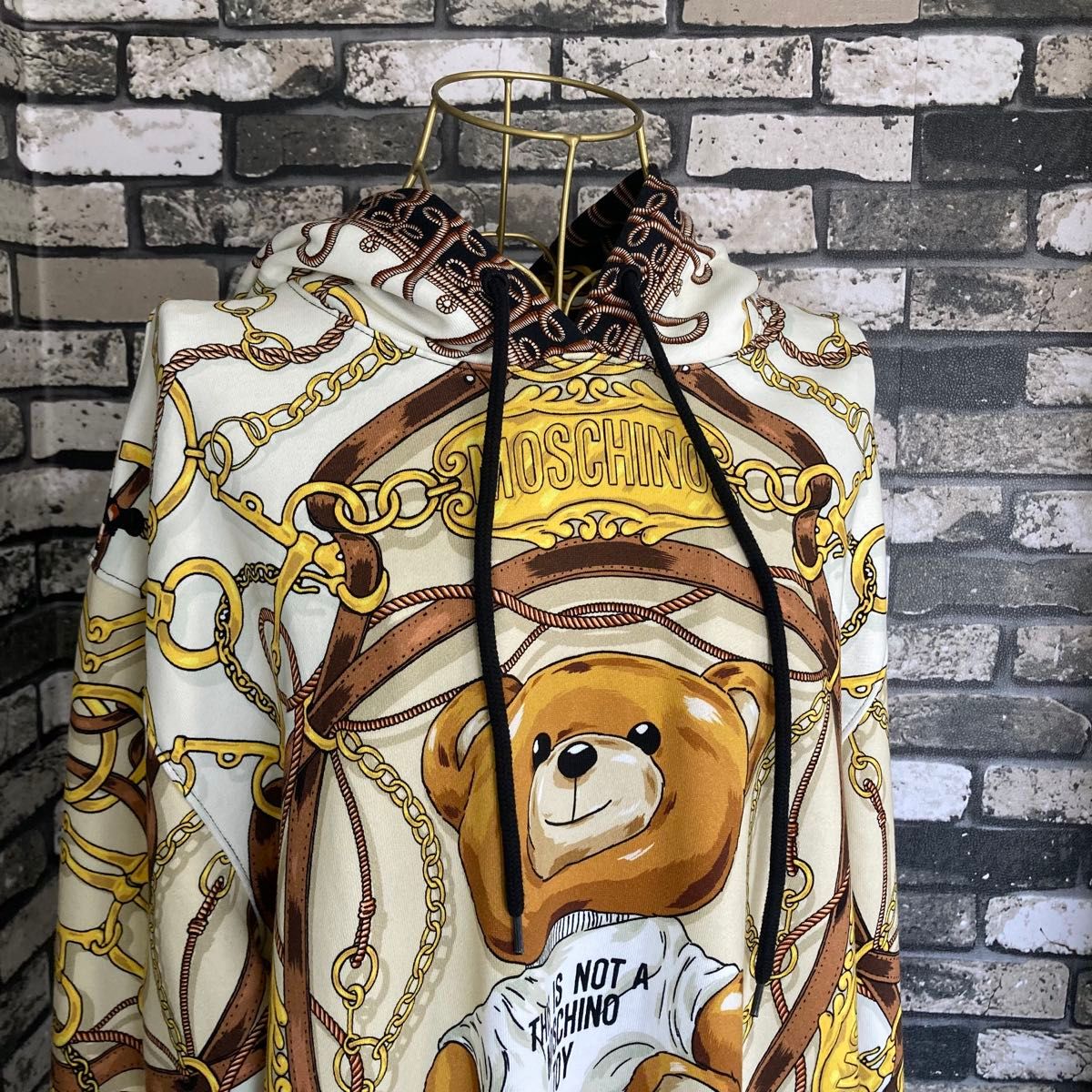 MOSCHINO モスキーノ ベア スェット ワンピース トレーナー MOSCHINO モスキーノ ベア スェット ワンピース トレーナー