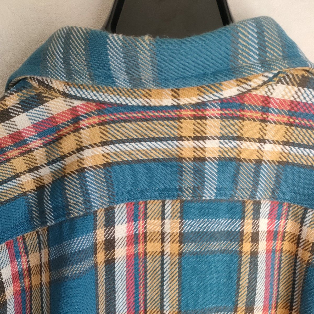 70s BIG MAC チェック 長袖ヘビー ネルシャツM/70年代 70s BIG MAC チェック 長袖ヘビー ネルシャツM/70年代
