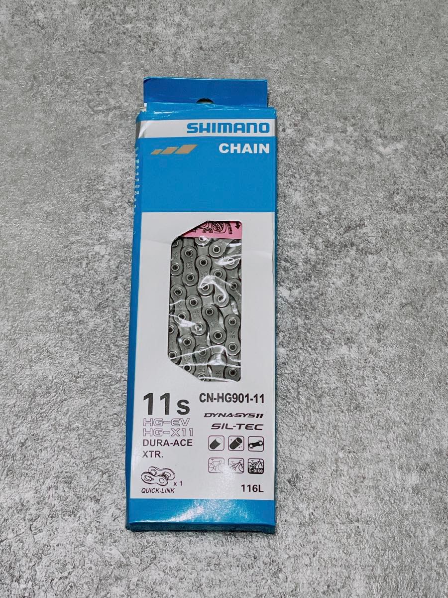 新品未使用】シマノ SHIMANO チェーン 11S CN-HG901 116L DURA 新品未使用】シマノ SHIMANO チェーン 11S CN-HG901 116L DURA