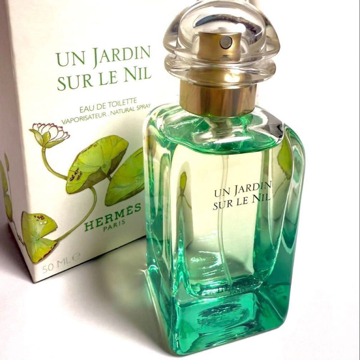 HERMES エルメス ナイルの庭 オードトワレ 50ml 定価14800円 HERMES エルメス ナイルの庭 オードトワレ 50ml 定価14800円