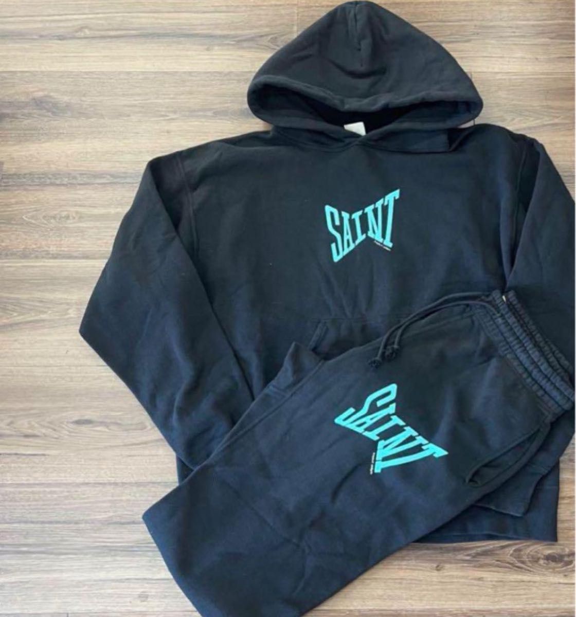 完売 saint Michael セントマイケル パーカー セットアップ 完売 saint Michael セントマイケル パーカー セットアップ