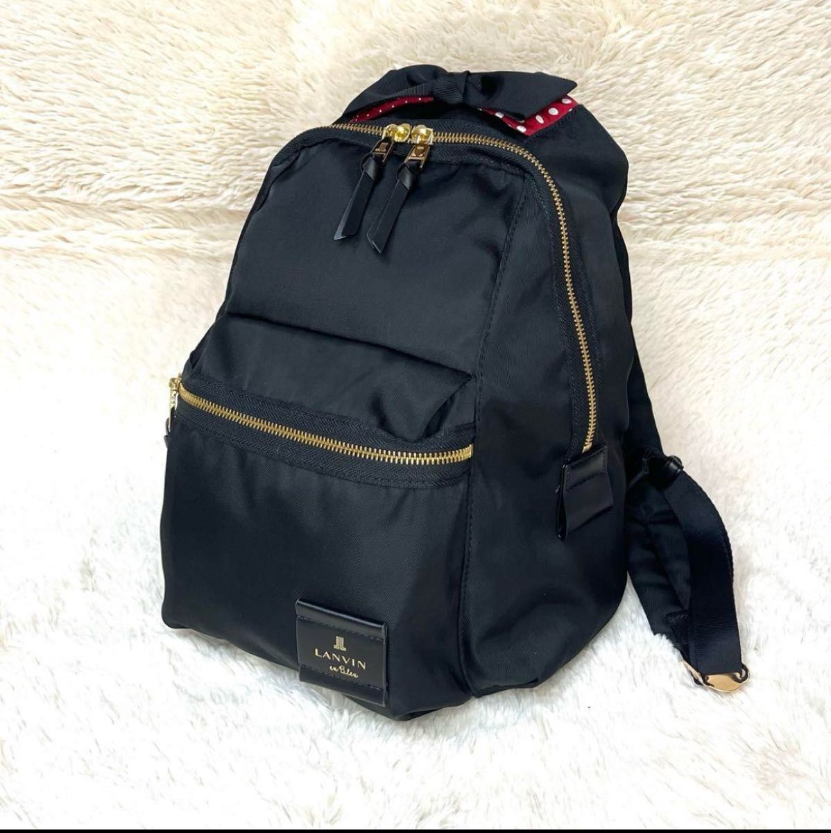 美品 完売品 ランバンオンブルー トロカデロ リュック 美品 完売品 ランバンオンブルー トロカデロ リュック