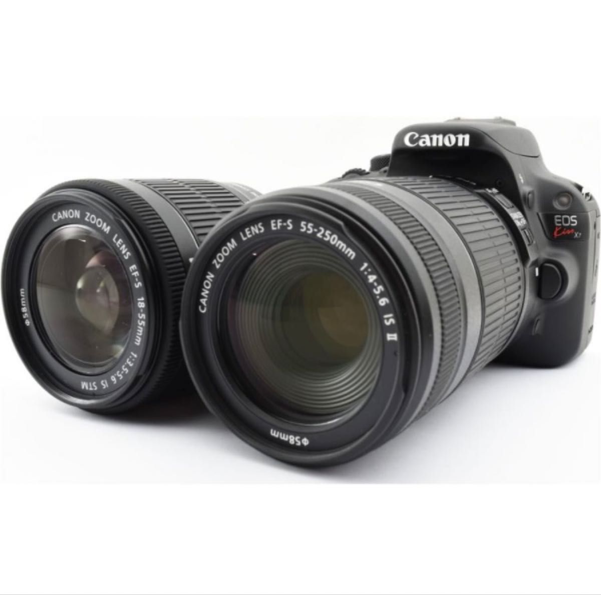 Canon EOS Kiss X7 ダブルズームセット 一眼レフ カメラ SD Canon EOS Kiss X7 ダブルズームセット 一眼レフ カメラ SD