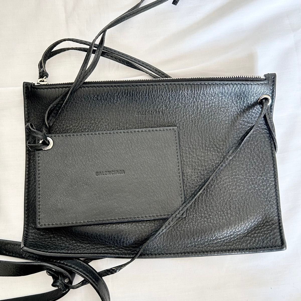 美品 2way BALENCIAGA トートバッグ ショルダー 黒 エブリデイ 美品 2way BALENCIAGA トートバッグ ショルダー 黒 エブリデイ