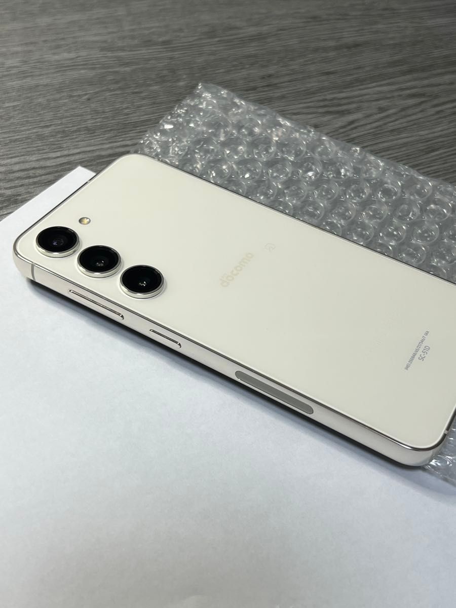 中古 SIMフリー Galaxy S23 SC-51D クリーム色 6 1インチ 中古 SIMフリー Galaxy S23 SC-51D クリーム色 6 1インチ
