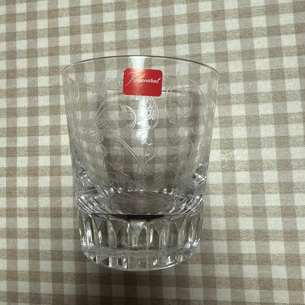 未使用品 Baccarat バカラ パルメ ロックグラス クリスタル 未使用品 Baccarat バカラ パルメ ロックグラス クリスタル