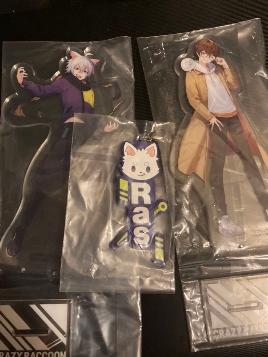 Crazy Raccoon RAS じゃすぱー アクリルスタンド キーホルダー Crazy Raccoon RAS じゃすぱー アクリルスタンド キーホルダー