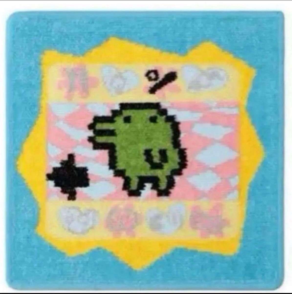 フェイラーたまごっち まめっち くちぱっちハンカチ フェイラー たまごっち くちぱっち ブルー×ブルー タオル