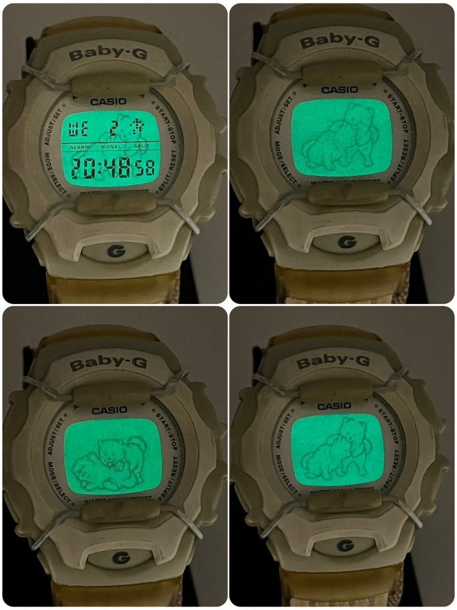 CASIO Baby-G デジタル腕時計 Puppy's シリーズ 実働品 CASIO Baby-G デジタル腕時計 Puppy's シリーズ 実働品