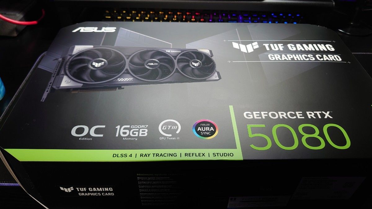 新品・未開封】ASUS TUF Gaming GeForce RTX 5080|Yahoo!フリマ 新品・未開封】ASUS TUF Gaming GeForce RTX 5080|Yahoo!フリマ