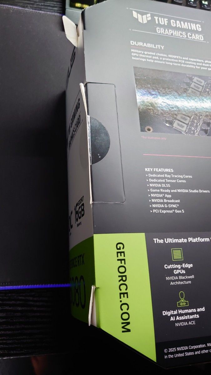 新品・未開封】ASUS TUF Gaming GeForce RTX 5080|Yahoo!フリマ 新品・未開封】ASUS TUF Gaming GeForce RTX 5080|Yahoo!フリマ