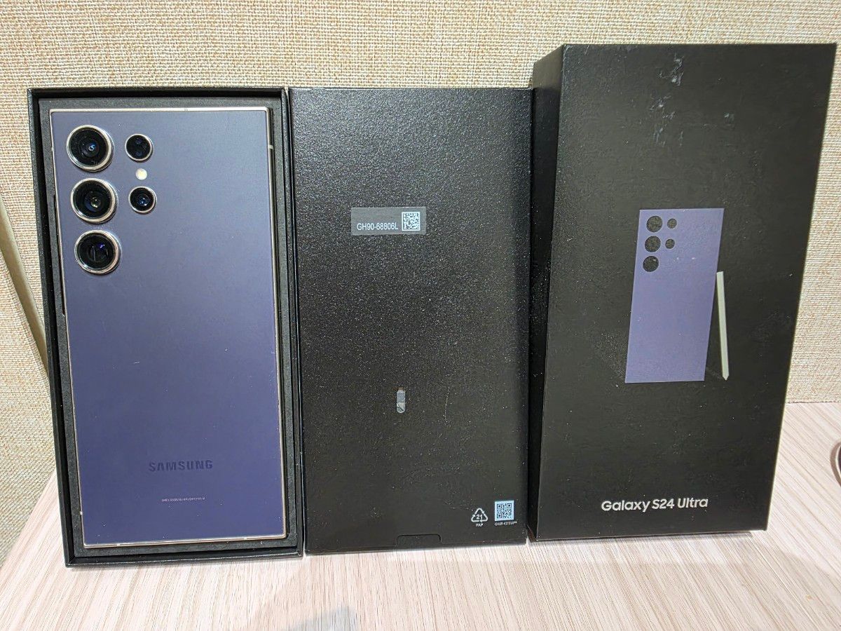 グローバルモデル SM-S928B/DS チタニウム バイオレットRAM 12Gb グローバルモデル SM-S928B/DS チタニウム バイオレットRAM 12Gb
