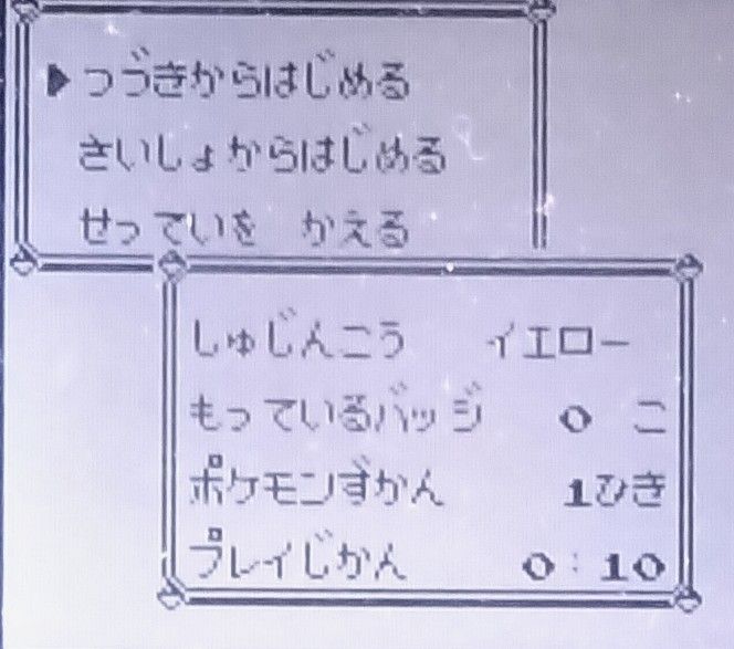 ポケットモンスターピカチュウ ゲームボーイ GB ソフト ポケモン ポケットモンスターピカチュウ ゲームボーイ GB ソフト ポケモン