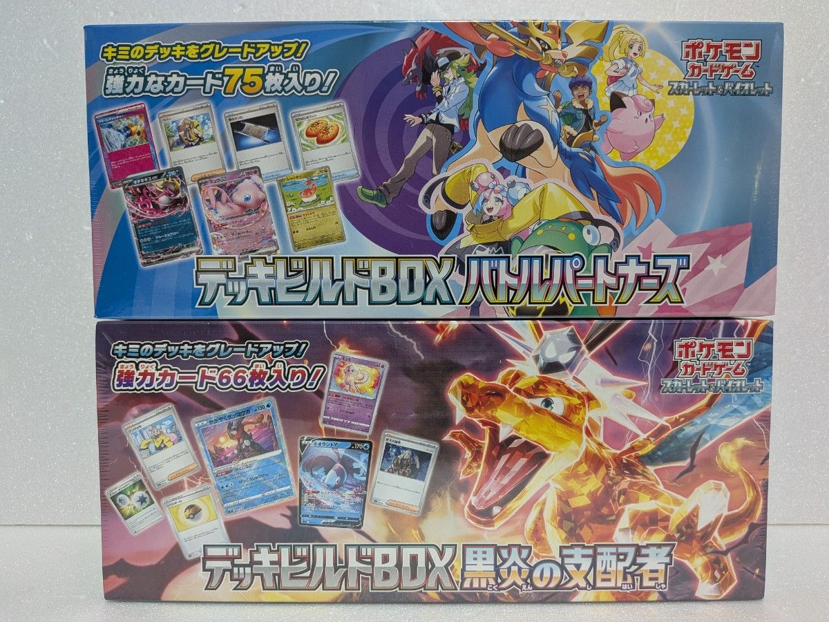 デッキビルドBOX バトルパートナーズ 黒炎の支配者 2BOXセット デッキビルドBOX バトルパートナーズ 黒炎の支配者 2BOXセット