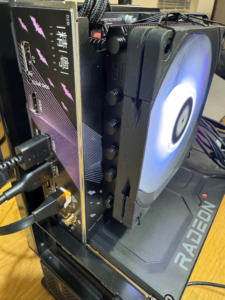 JGINYUE B650i Night Devil ver2 3 mini itx AM5 マザーボード JGINYUE B650i Night Devil ver2 3 mini itx AM5 マザーボード