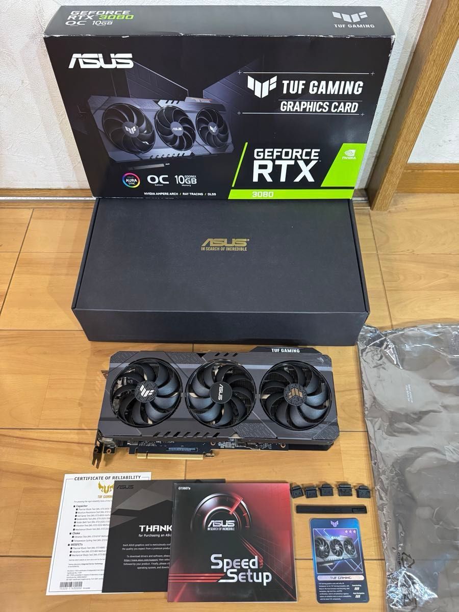 ASUS TUF-RTX3080-O10G-GAMING OCモデル 実店舗購入品|Yahoo ASUS TUF-RTX3080-O10G-GAMING OCモデル 実店舗購入品|Yahoo