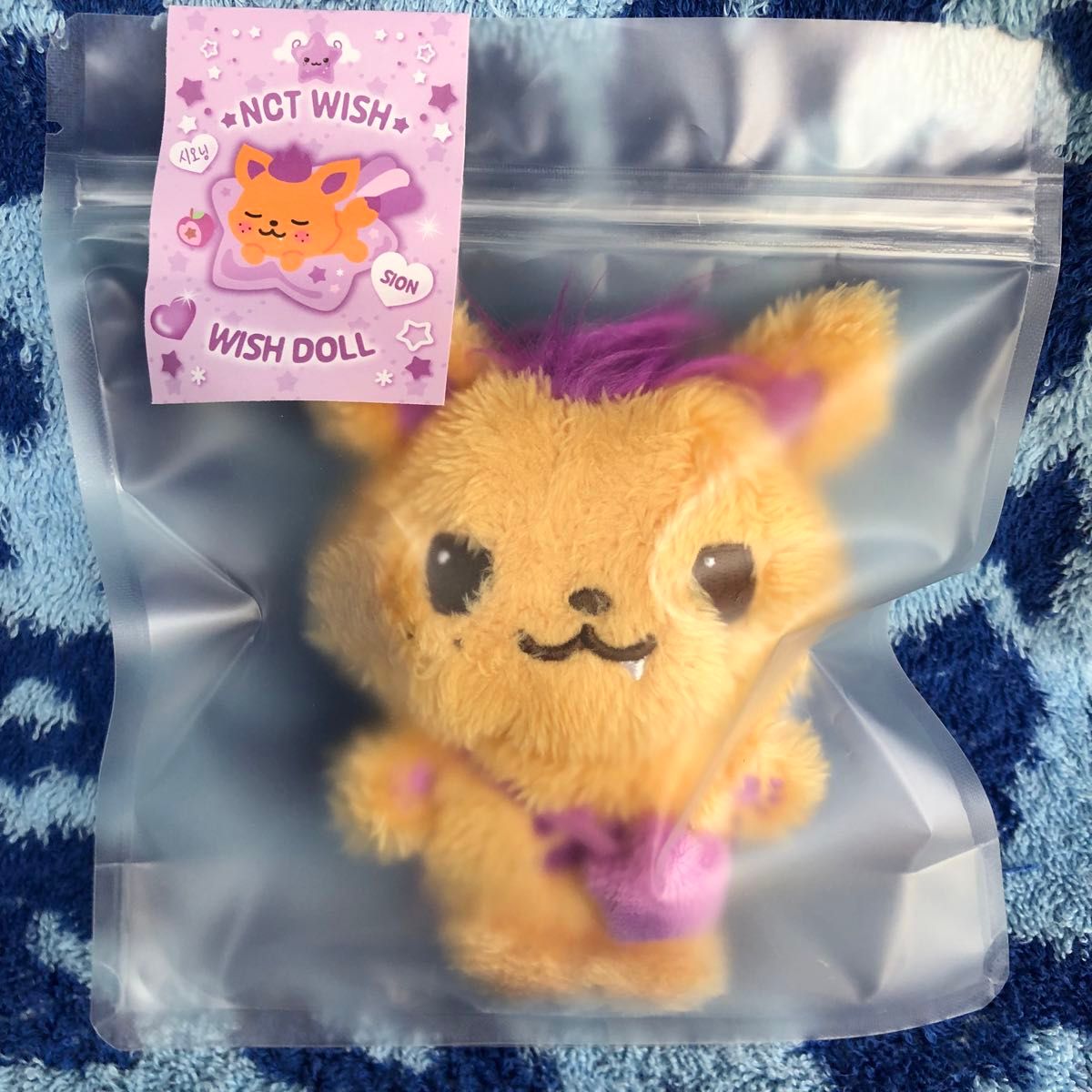 NCT WISH SION ぬいぐるみ シオニン ドールwish doll 未開封 NCT WISH SION ぬいぐるみ シオニン ドールwish doll 未開封