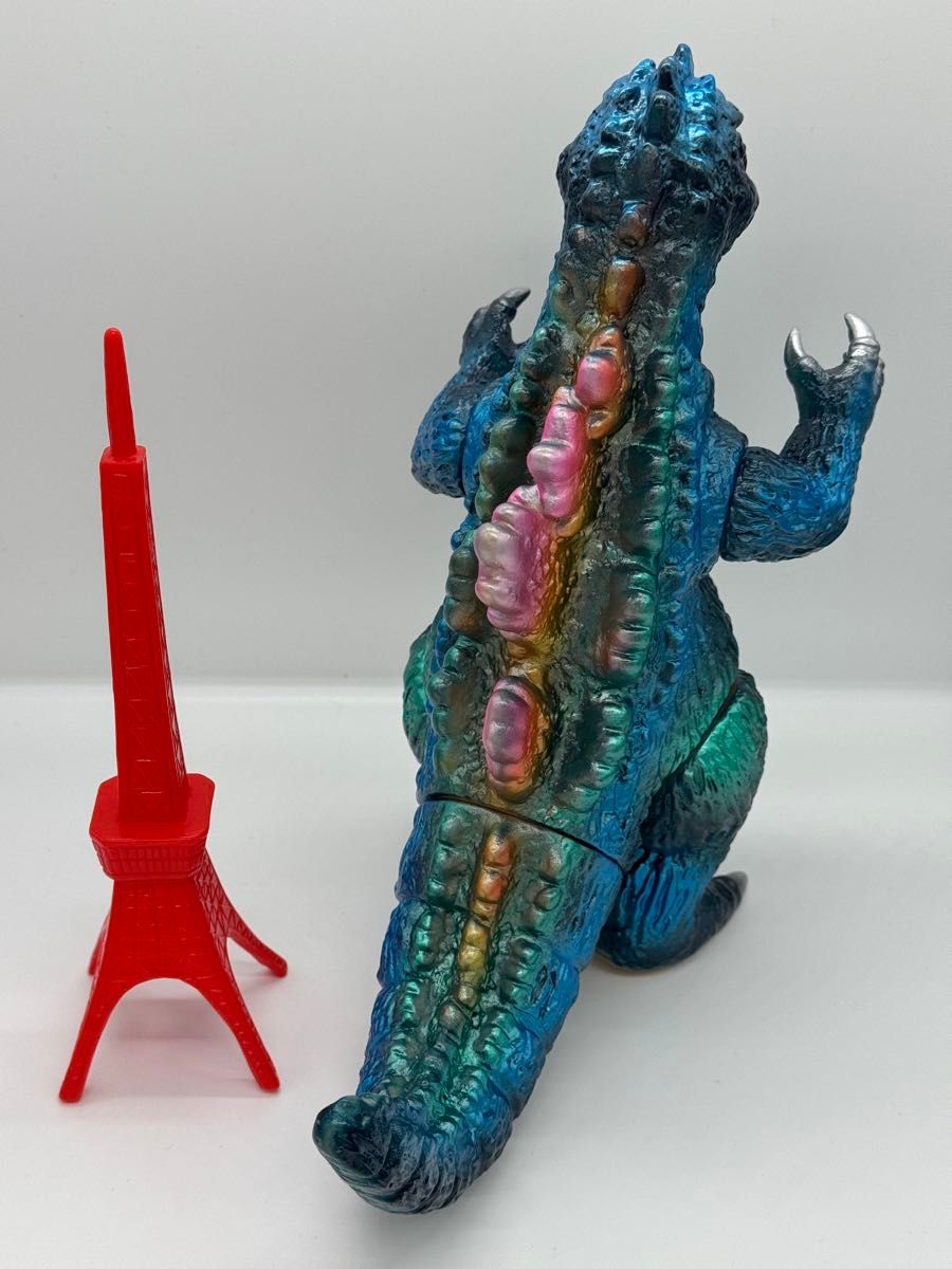 ゴジラ ソフビ 怪獣 ブルマァク 怪獣シリーズ メタリックブルー ゴジラ ソフビ 怪獣 ブルマァク 怪獣シリーズ メタリックブルー