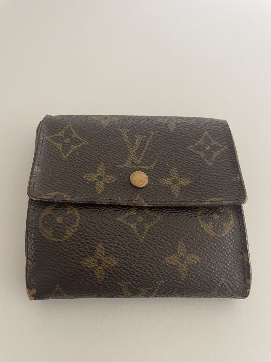 本物 LOUIS VUITTON ルイヴィトン モノグラム 三つ折り財布 本物 LOUIS VUITTON ルイヴィトン モノグラム 三つ折り財布