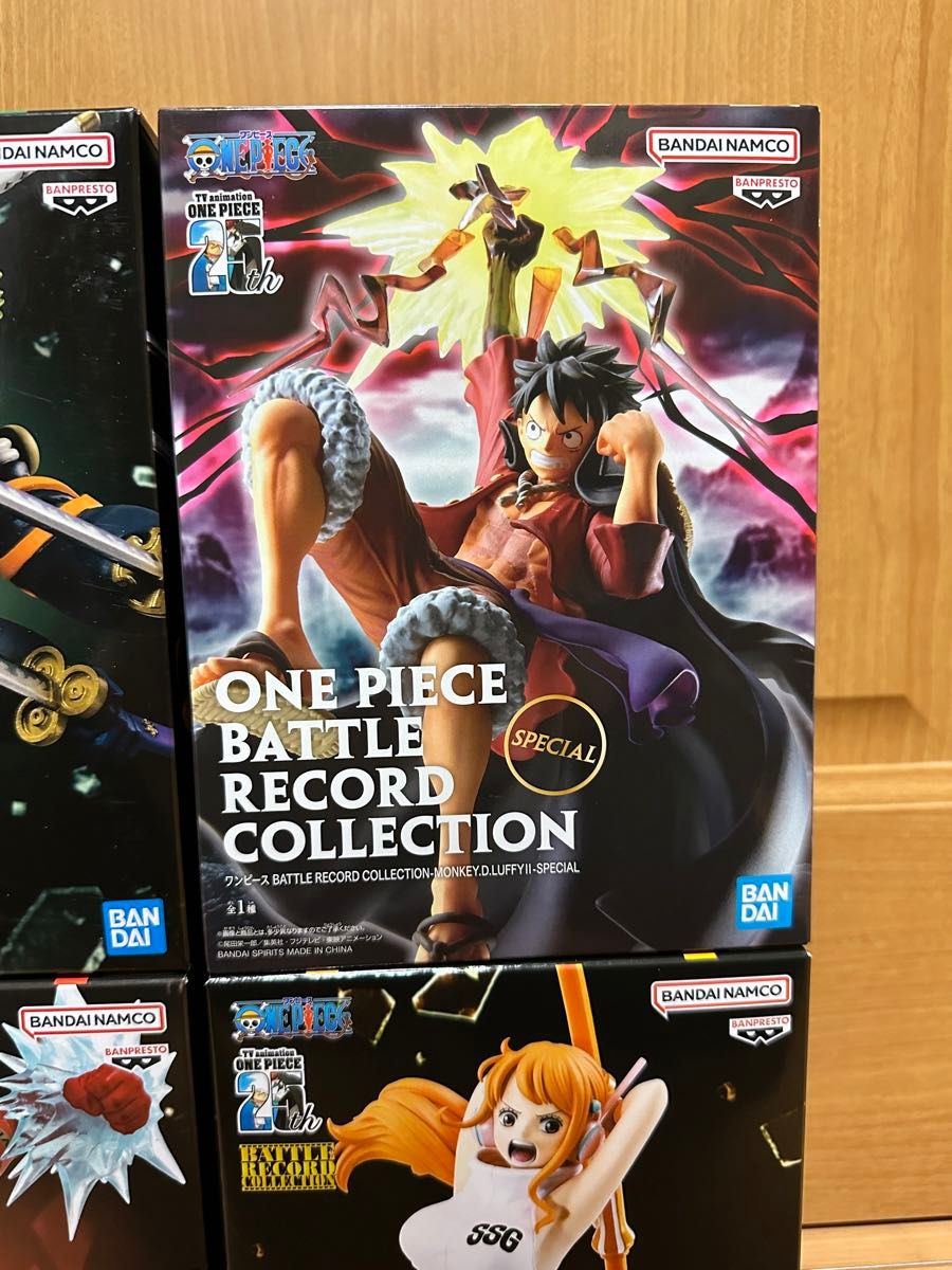 4個セット ワンピース フィギュア BATTLE RECORD COLLECTION 4個セット ワンピース フィギュア BATTLE RECORD COLLECTION