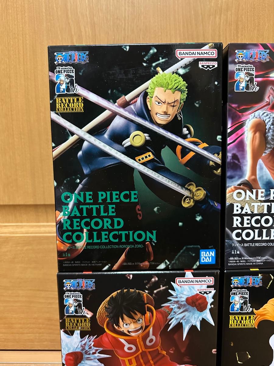 4個セット ワンピース フィギュア BATTLE RECORD COLLECTION 4個セット ワンピース フィギュア BATTLE RECORD COLLECTION