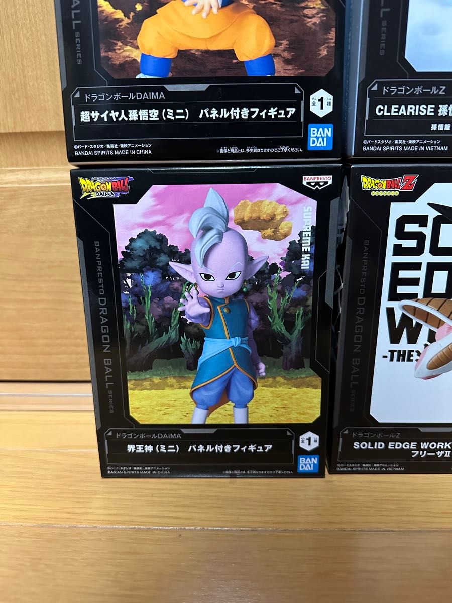 4個セット ドラゴンボール Z フィギュア THE 出陣 CLEARISE 超 4個セット ドラゴンボール Z フィギュア THE 出陣 CLEARISE 超