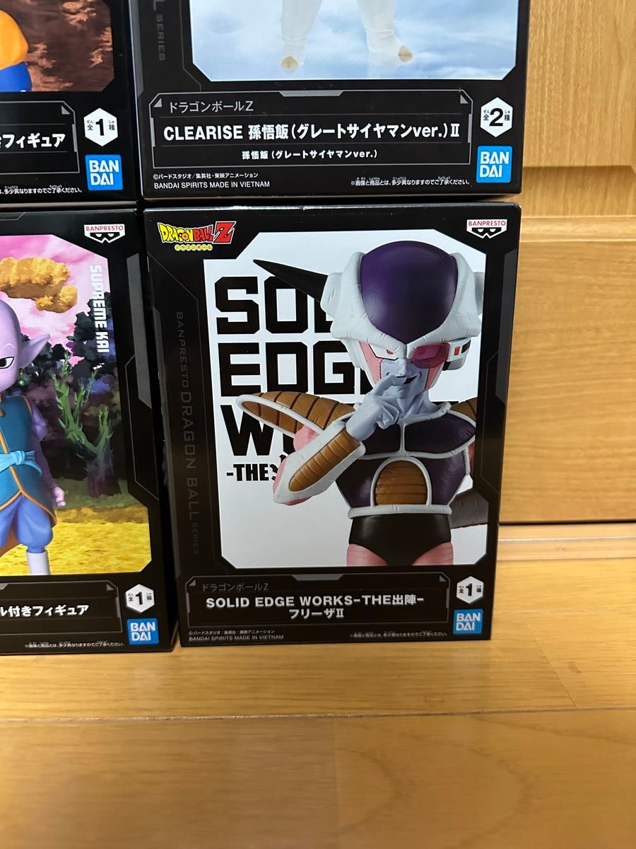4個セット ドラゴンボール Z フィギュア THE 出陣 CLEARISE 超 4個セット ドラゴンボール Z フィギュア THE 出陣 CLEARISE 超