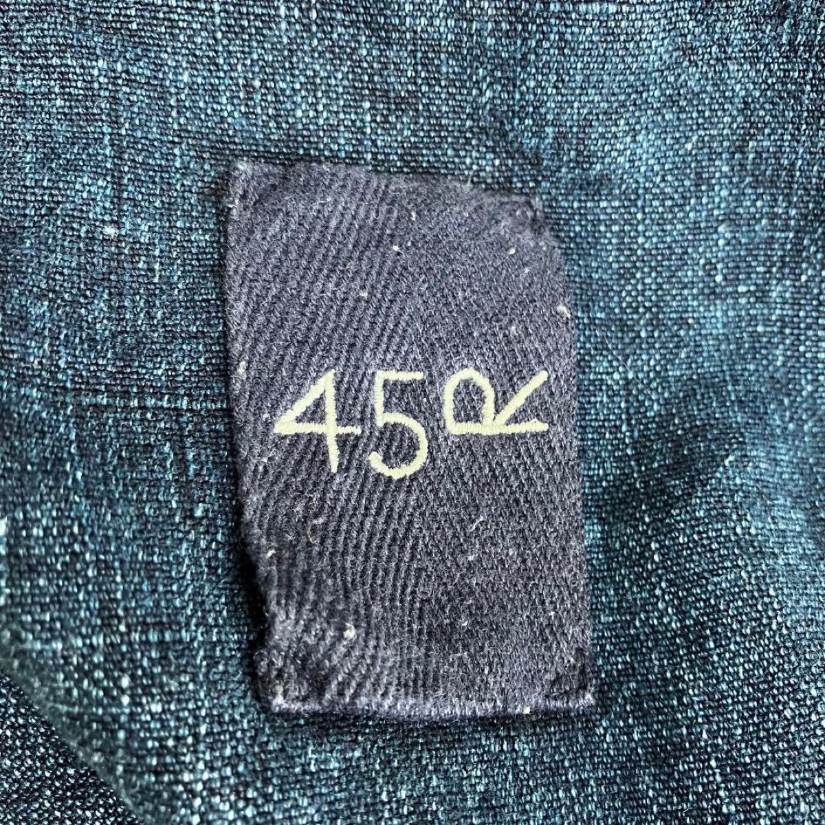 45R 麻世妙ダックJEAN JACKET 3 インディゴブルー|Yahoo!フリマ 45R 麻世妙ダックJEAN JACKET 3 インディゴブルー|Yahoo!フリマ