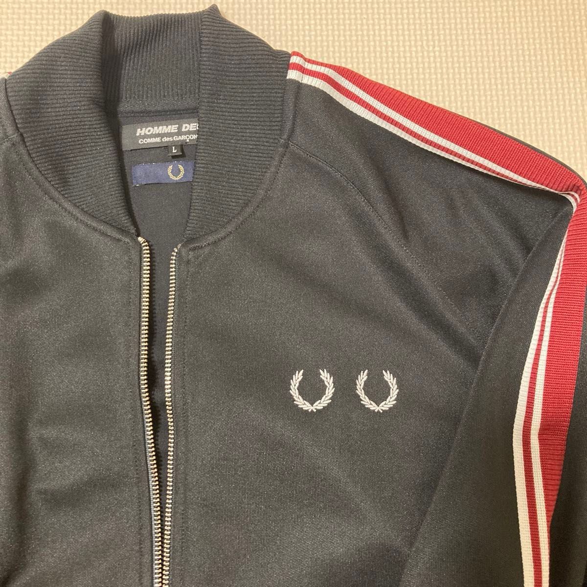 COMMEdesGARCONS HOMMEDEUXとフレッドペリーのコラボトラック COMMEdesGARCONS HOMMEDEUXとフレッドペリーのコラボトラック