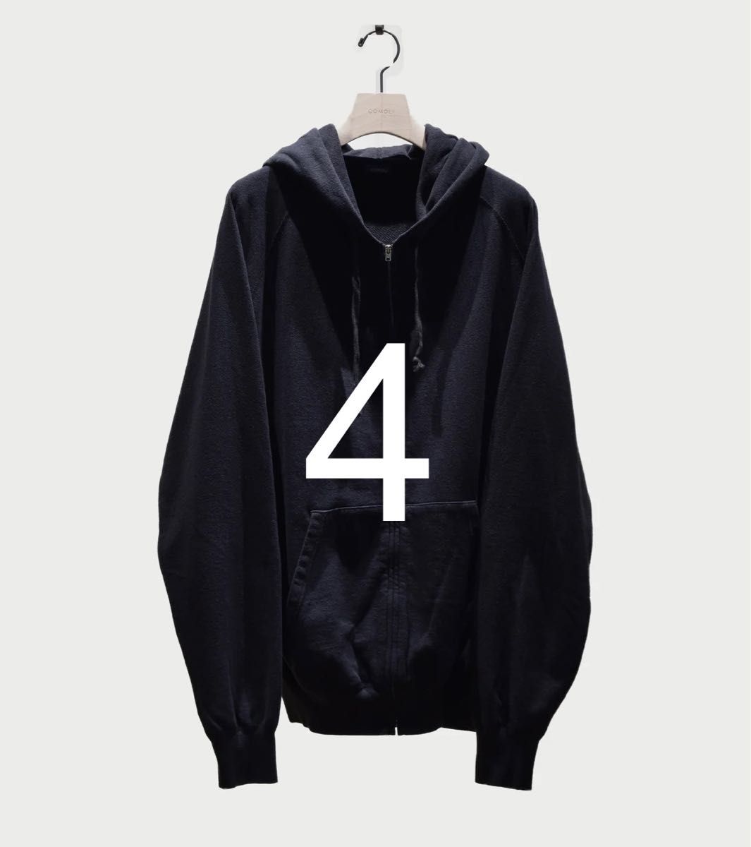 4】25SS comoli LWコットン裏毛 ジップ パーカ Black|Yahoo 4】25SS comoli LWコットン裏毛 ジップ パーカ Black|Yahoo