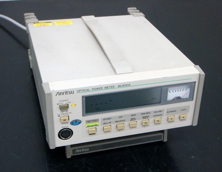 【正常動作品】ANRITSU ML9001A 光パワーメーター