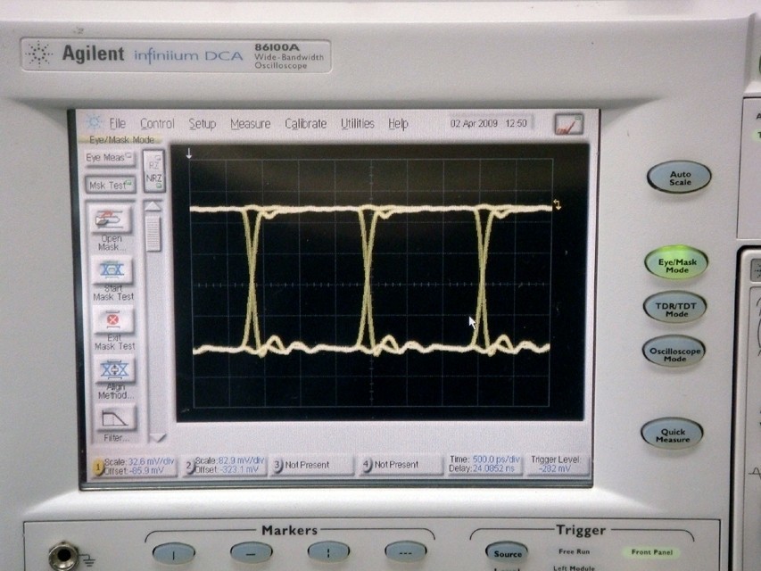 【正常動作品】ANRITSU MP9502A O/E E/O コンバーター_画像5