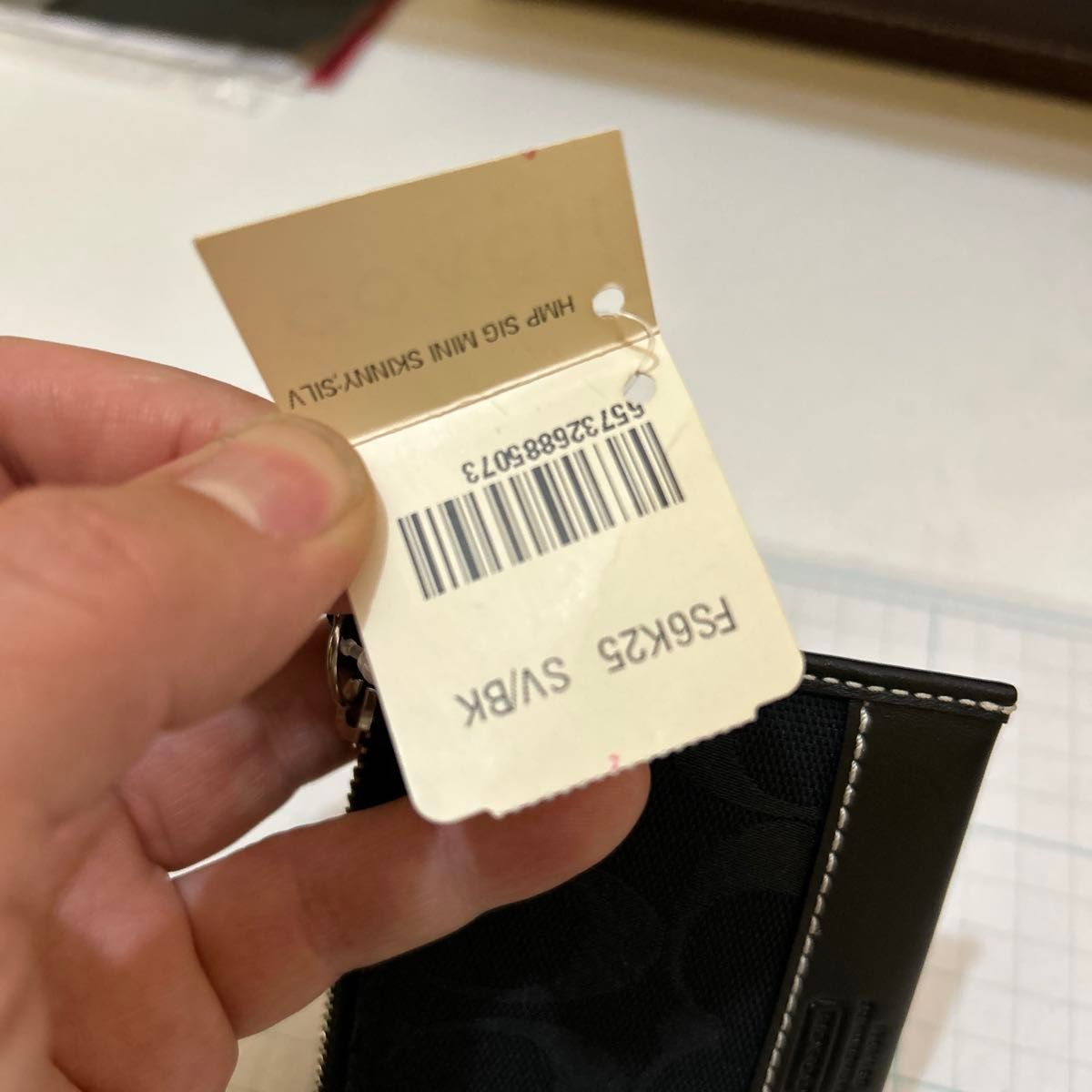 未使用タグ付】coach コーチ シグネチャー コインケース カード 未使用タグ付】coach コーチ シグネチャー コインケース カード